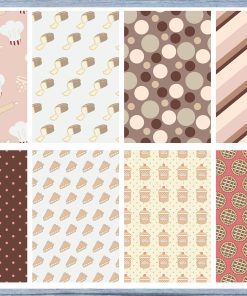 Baking Full Box Planner Stickers, Big Happy Planner, Erin Condren, Classic Happy Planner