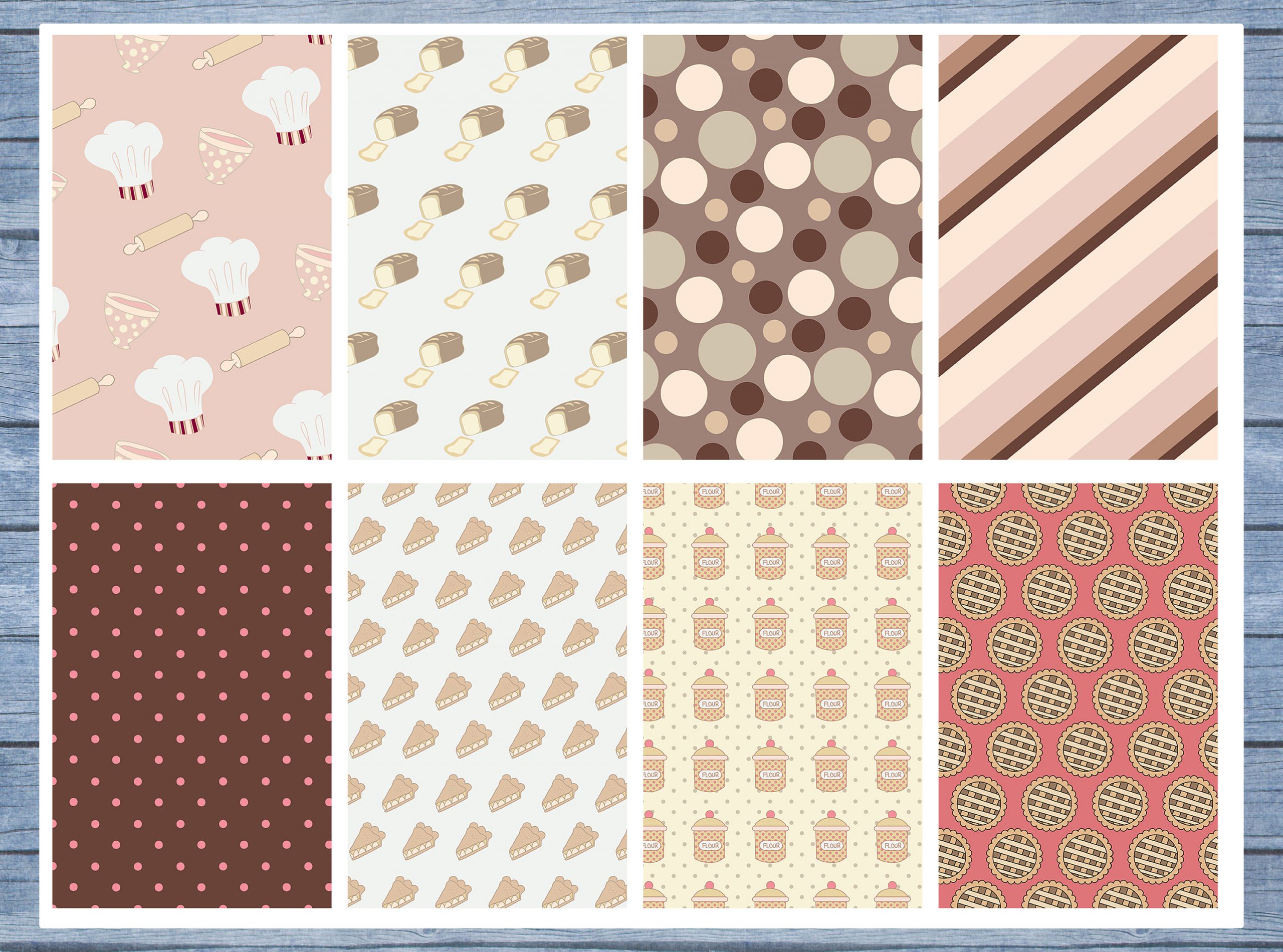 Baking Full Box Planner Stickers, Big Happy Planner, Erin Condren, Classic Happy Planner