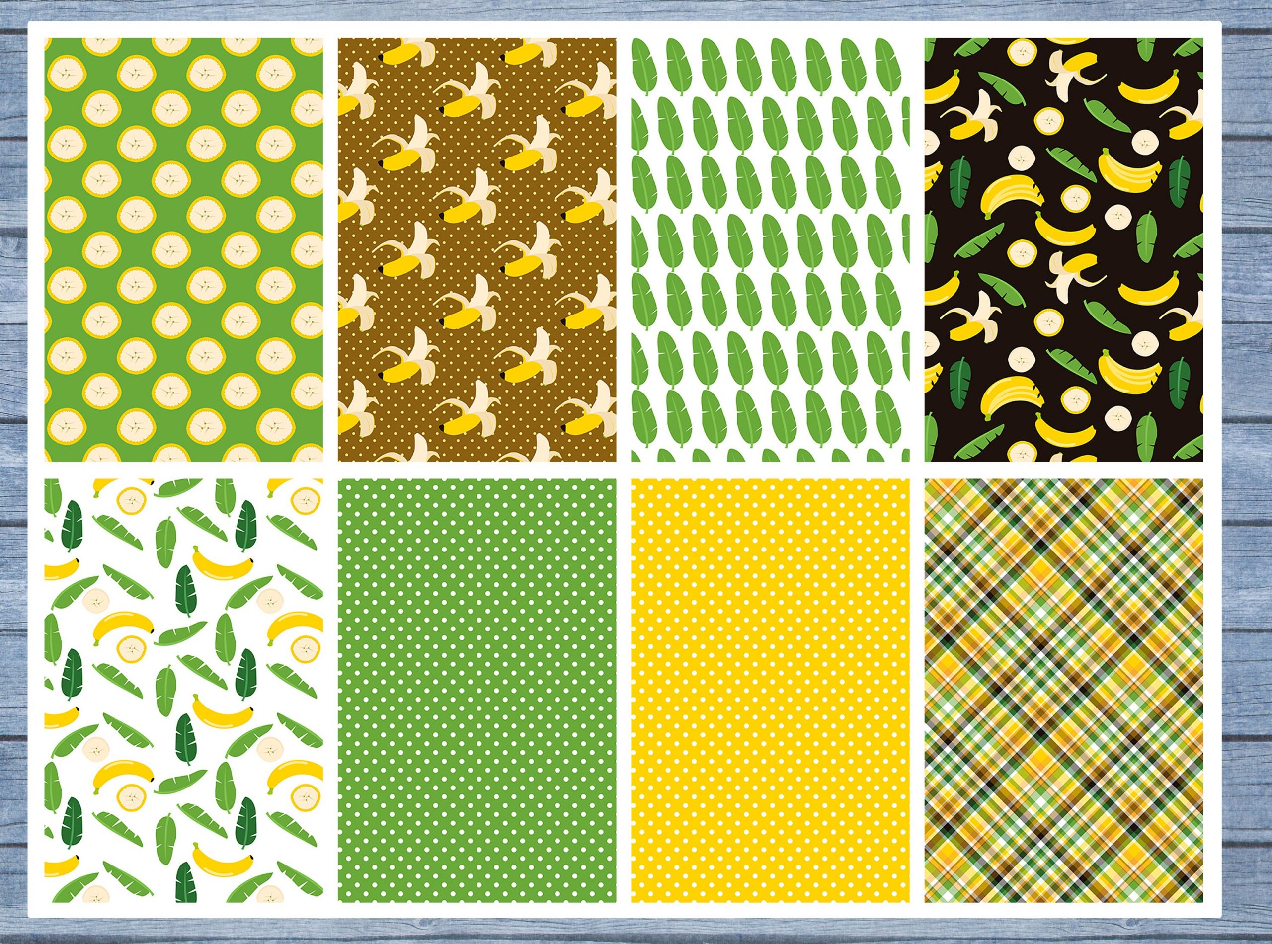 Banana Full Box Planner Stickers, Big Happy Planner, Erin Condren, Classic Happy Planner