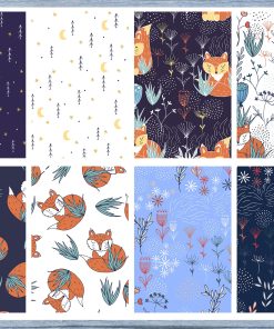 Blue Fox Full Box Planner Stickers, Big Happy Planner, Erin Condren, Classic Happy Planner