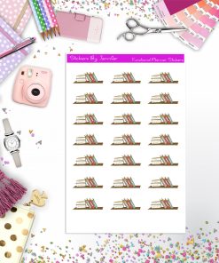 Books Stickers, Planner Stickers, Journal Stickers, Functional Planner Stickers, Stationary Stickers