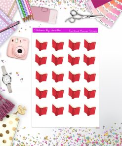 Books Stickers, Planner Stickers, Journal Stickers, Functional Planner Stickers, Stationary Stickers