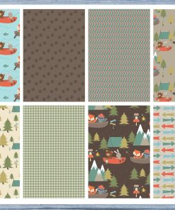 Camping Animals Full Box Planner Stickers, Big Happy Planner, Erin Condren, Classic Happy Planner, Mini Happy Planner