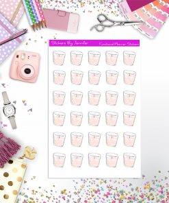 Candle Stickers, Planner Stickers, Journal Stickers, Functional Planner Stickers, Stationary Stickers