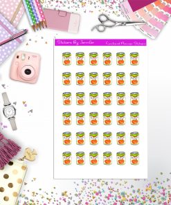 Canned Soup Stickers, Planner Stickers, Journal Stickers, Functional Planner Stickers, Stationary Stickers