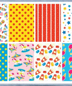 Carnival Full Box Planner Stickers, Big Happy Planner, Erin Condren, Classic Happy Planner