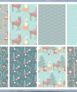 Christmas Woodland Full Box Planner Stickers, Big Happy Planner, Erin Condren, Classic Happy Planner, Mini Happy Planner