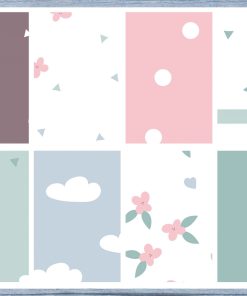 Clouds Full Box Planner Stickers, Big Happy Planner, Erin Condren, Classic Happy Planner