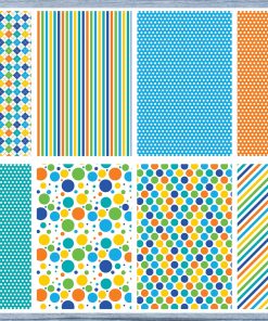 Colorful Dots Full Box Planner Stickers, Big Happy Planner, Erin Condren, Classic Happy Planner