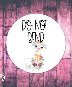 Do Not Bend, Small Business Stickers, Circle Stickers, Stationary Stickers, Functional Planner Stickers, Envelope Stickers