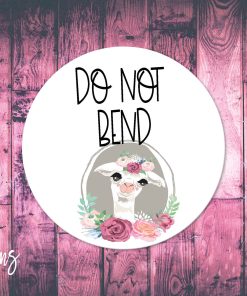 Do Not Bend, Small Business Stickers, Circle Stickers, Stationary Stickers, Functional Planner Stickers, Envelope Stickers