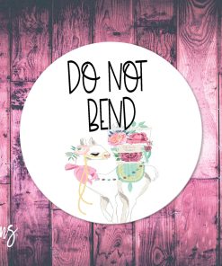 Do Not Bend, Small Business Stickers, Circle Stickers, Stationary Stickers, Functional Planner Stickers, Envelope Stickers