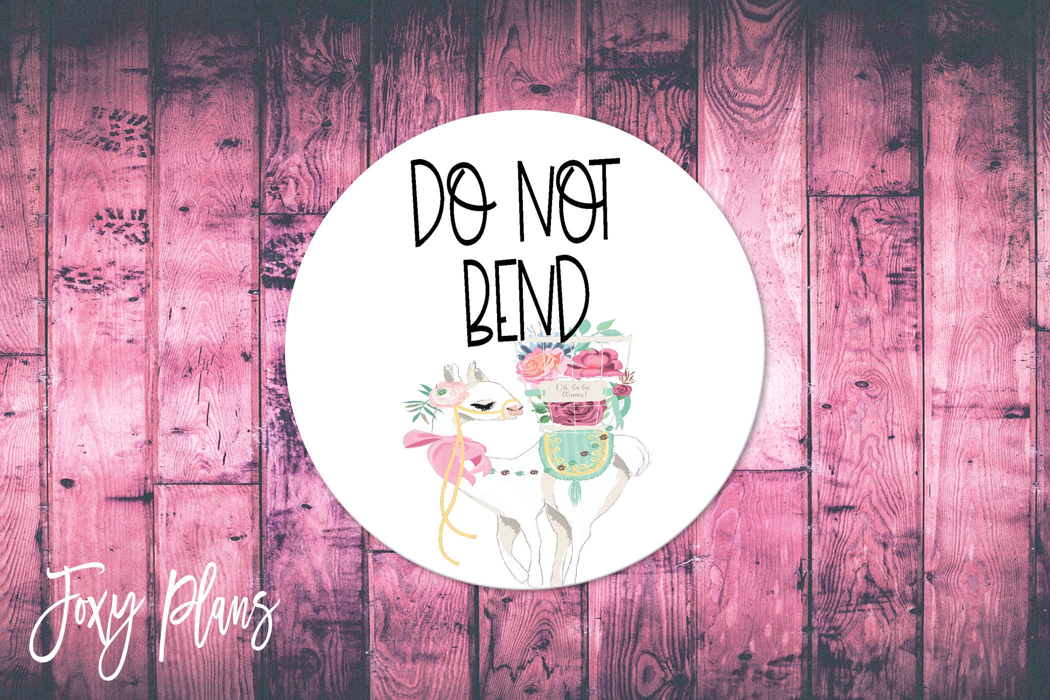 Do Not Bend, Small Business Stickers, Circle Stickers, Stationary Stickers, Functional Planner Stickers, Envelope Stickers