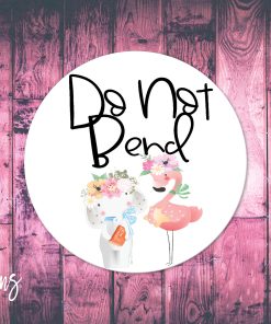 Do Not Bend, Small Business Stickers, Circle Stickers, Stationary Stickers, Functional Planner Stickers, Envelope Stickers