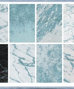 Faux Marble Full Box Planner Stickers, Big Happy Planner, Erin Condren, Classic Happy Planner