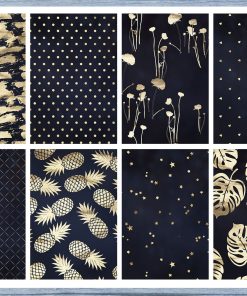 Faux Metallic Gold Full Box Planner Stickers, Big Happy Planner, Erin Condren, Classic Happy Planner