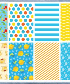 Fish Tank Full Box Planner Stickers, Big Happy Planner, Erin Condren, Classic Happy Planner