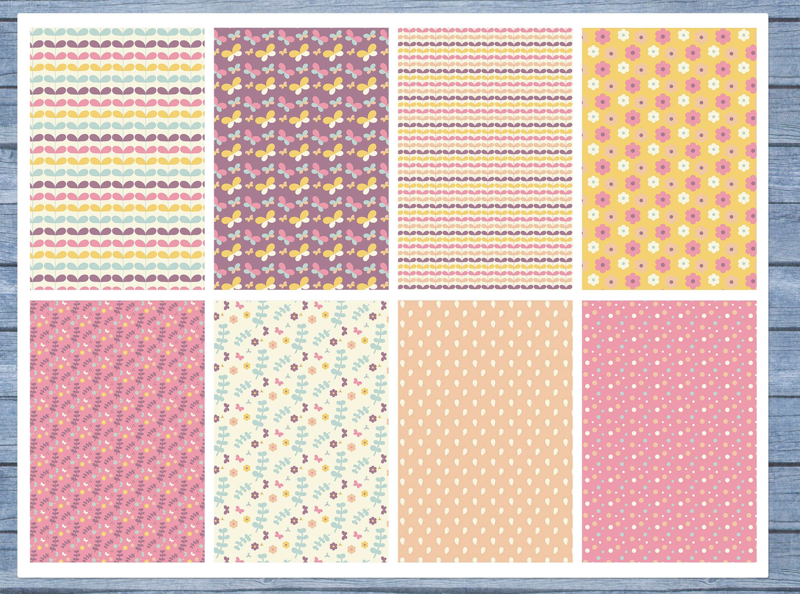 Floral Full Box Planner Stickers, Big Happy Planner, Erin Condren, Classic Happy Planner, Mini Happy Planner