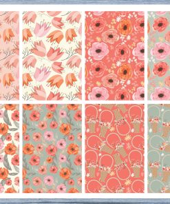 Floral Full Box Planner Stickers, Big Happy Planner, Erin Condren, Classic Happy Planner, Mini Happy Planner