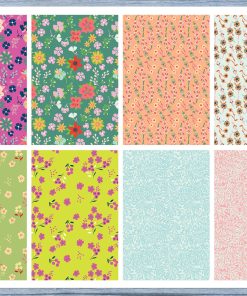 Floral Full Box Planner Stickers, Big Happy Planner, Erin Condren, Classic Happy Planner, Mini Happy Planner