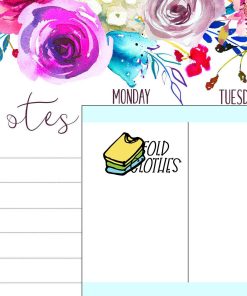 Alternative view of Fold Clothes Stickers, Planner Stickers, Journal Stickers, Functional Planner Stickers, Stationary Stickers