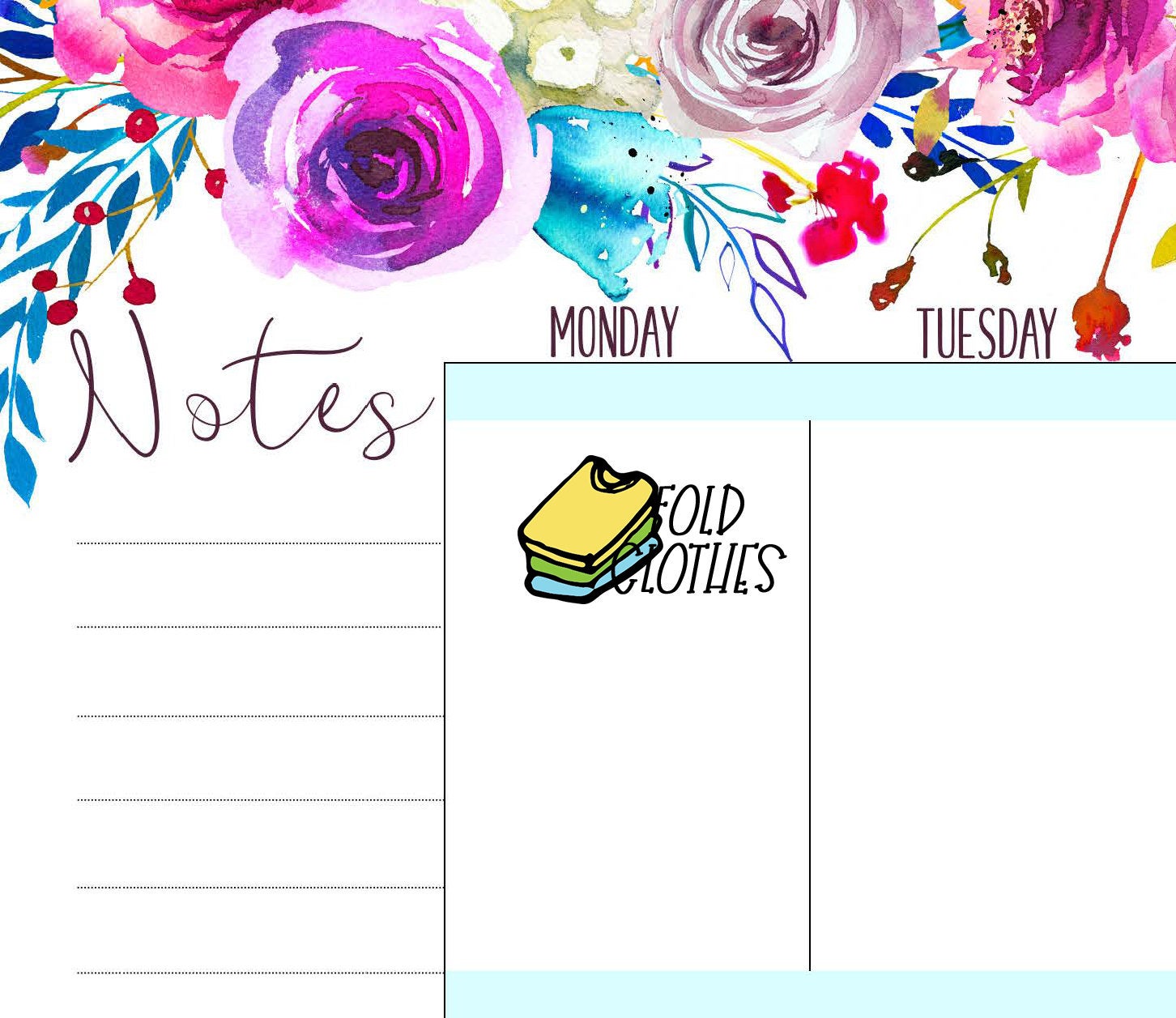 Fold Clothes Stickers, Planner Stickers, Journal Stickers, Functional Planner Stickers, Stationary Stickers - Image 3