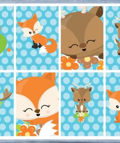 Foxy Full Box Planner Stickers, Big Happy Planner, Erin Condren, Classic Happy Planner