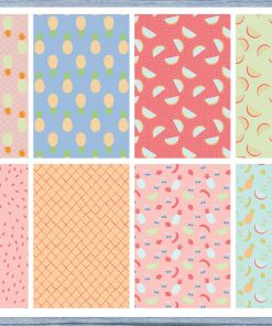 Fruit Salad Full Box Planner Stickers, Big Happy Planner, Erin Condren, Classic Happy Planner, Mini Happy Planner