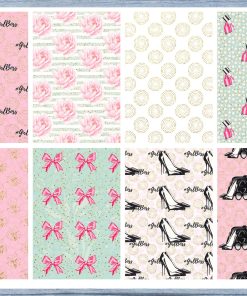 Glamour Full Box Planner Stickers, Big Happy Planner, Erin Condren, Classic Happy Planner