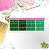 Glitter (Faux) Planner Headers, Planner Stickers, Journal Stickers, Functional Planner Stickers, Stationary Stickers