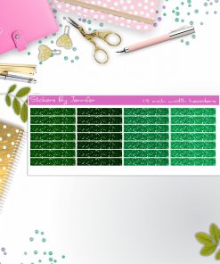 Glitter (Faux) Planner Headers, Planner Stickers, Journal Stickers, Functional Planner Stickers, Stationary Stickers