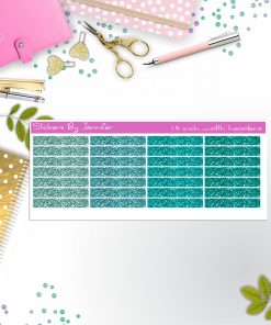 Glitter (Faux) Planner Headers, Planner Stickers, Journal Stickers, Functional Planner Stickers, Stationary Stickers
