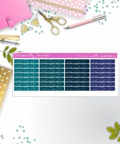 Glitter (Faux) Planner Headers, Planner Stickers, Journal Stickers, Functional Planner Stickers, Stationary Stickers