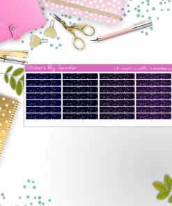 Glitter (Faux) Planner Headers, Planner Stickers, Journal Stickers, Functional Planner Stickers, Stationary Stickers