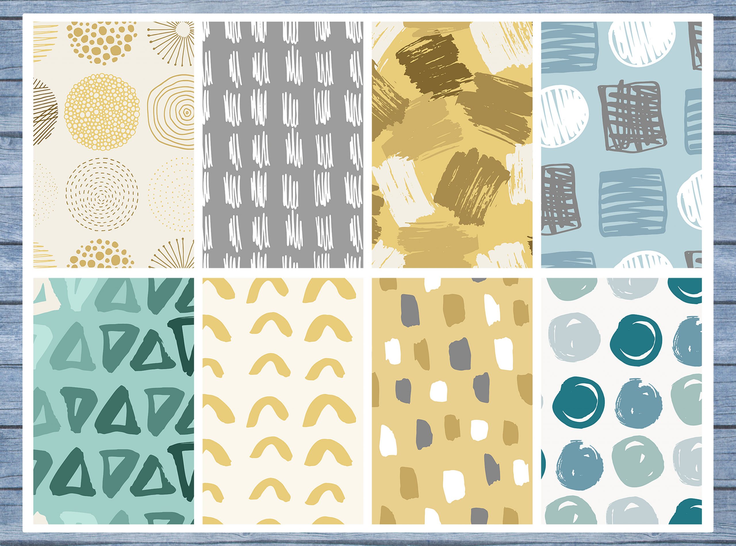 Gold Pattern Full Box Planner Stickers, Big Happy Planner, Erin Condren, Classic Happy Planner