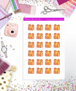 Grilled Cheese Sandwich Stickers, Planner Stickers, Journal Stickers, Functional Planner Stickers, Stationary Stickers