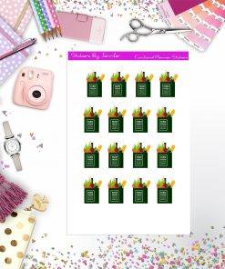 Groceries Stickers, Planner Stickers, Journal Stickers, Functional Planner Stickers, Stationary Stickers