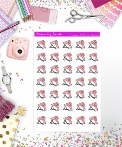 Hair Salon Stickers, Planner Stickers, Journal Stickers, Functional Planner Stickers, Stationary Stickers