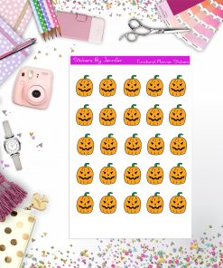 Halloween Stickers Stickers, Planner Stickers, Journal Stickers, Functional Planner Stickers, Stationary Stickers