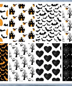Halloween Theme Full Box Planner Stickers, Big Happy Planner, Erin Condren, Classic Happy Planner, Mini Happy Planner