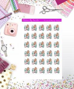 Hand wash Stickers, Planner Stickers, Journal Stickers, Functional Planner Stickers, Stationary Stickers