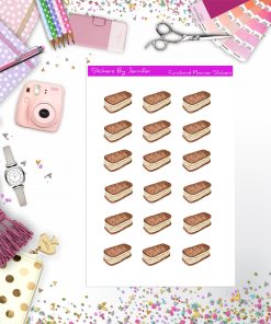 Ice Cream Sandwich Stickers, Planner Stickers, Journal Stickers, Functional Planner Stickers, Stationary Stickers