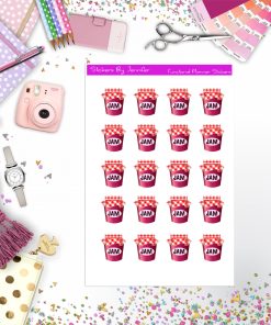 Jam Stickers, Planner Stickers, Journal Stickers, Functional Planner Stickers, Stationary Stickers