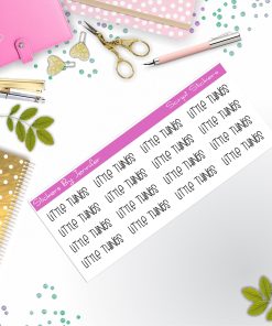 Little Things Script Stickers, Typography Stickers, Planner Stickers, Journal Stickers, Functional Planner Stickers, Stationary Stickers