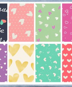 Love Full Box Planner Stickers, Big Happy Planner, Erin Condren, Classic Happy Planner
