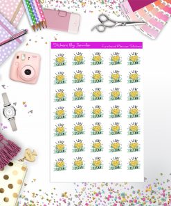 Love To Clean Stickers, Planner Stickers, Journal Stickers, Functional Planner Stickers, Stationary Stickers