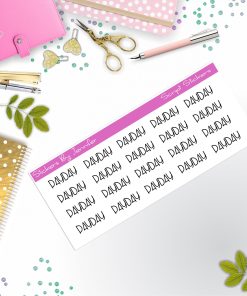 Payday Script Stickers, Typography Stickers, Planner Stickers, Journal Stickers, Functional Planner Stickers, Stationary Stickers