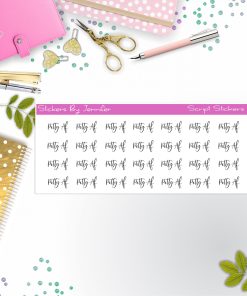 Petty Af Script Stickers, Typography Stickers, Planner Stickers, Journal Stickers, Functional Planner Stickers, Stationary Stickers