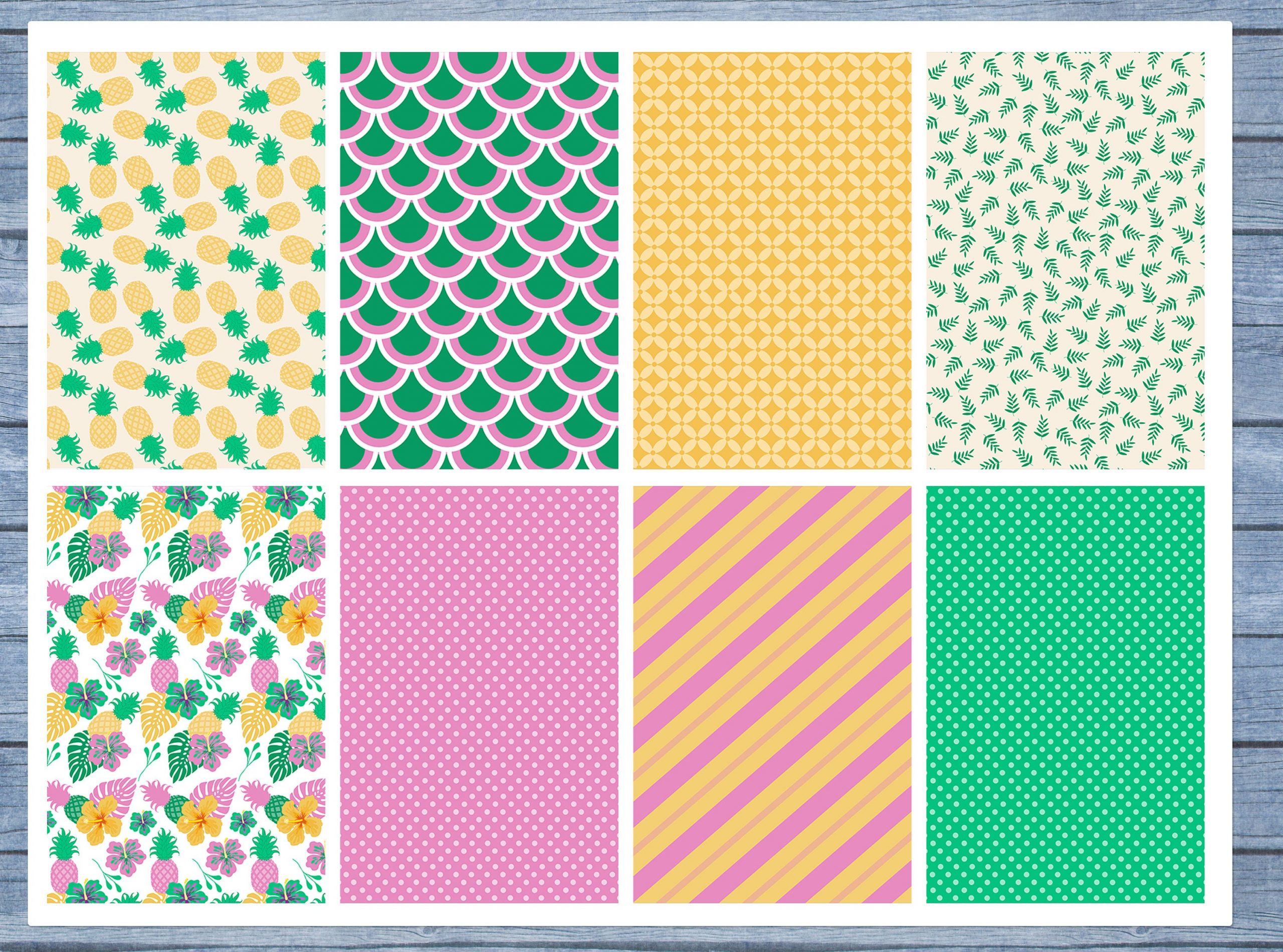 Pineapple Hearts Full Box Planner Stickers, Big Happy Planner, Erin Condren, Classic Happy Planner, Mini Happy Planner