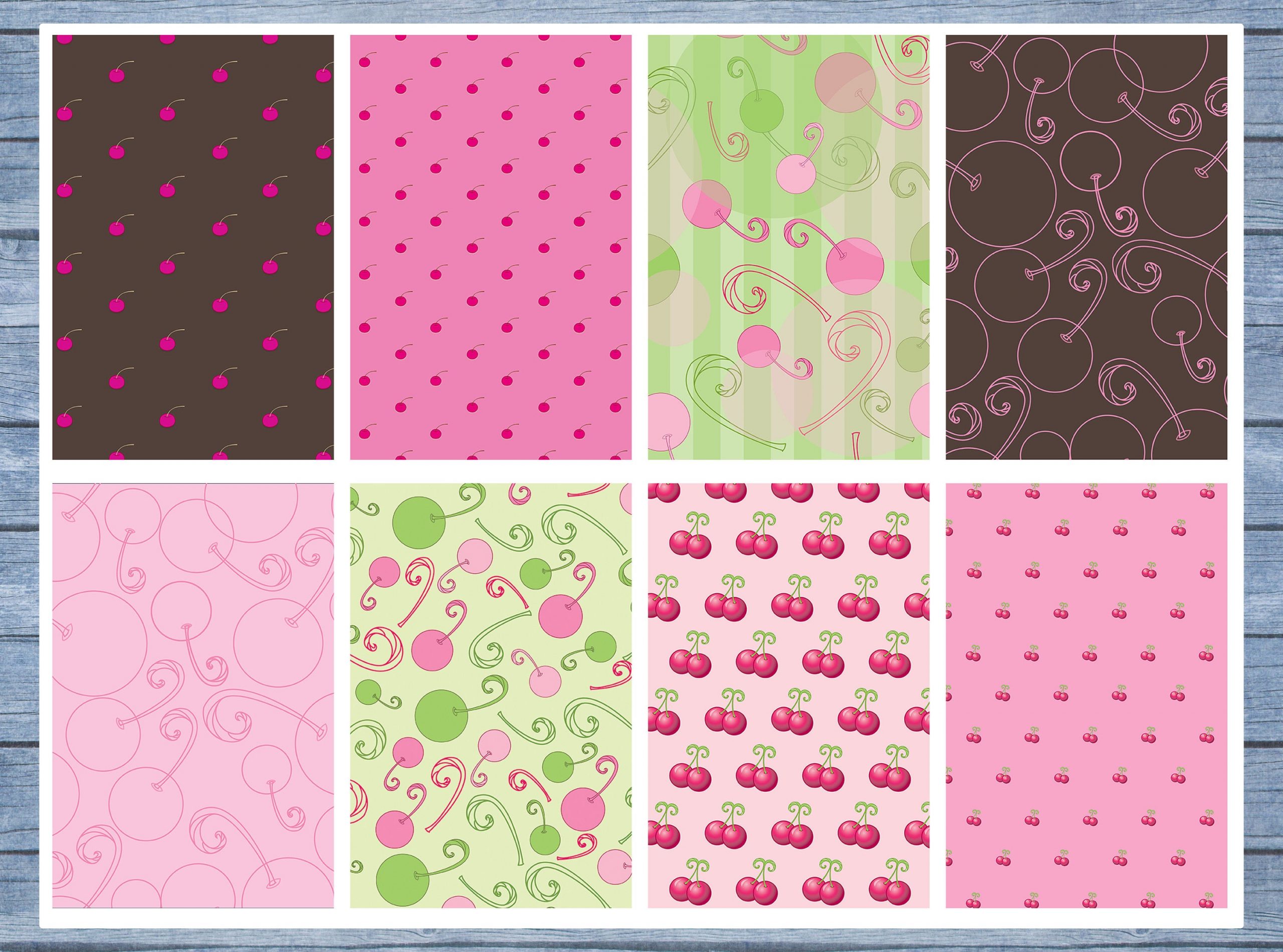 Pink Cherries Full Box Planner Stickers, Big Happy Planner, Erin Condren, Classic Happy Planner